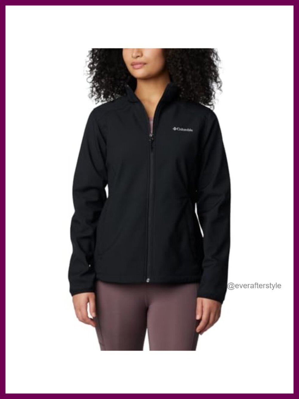 Softshell Jacket Omni-Shield Water Wind Resistant Zip Up Active